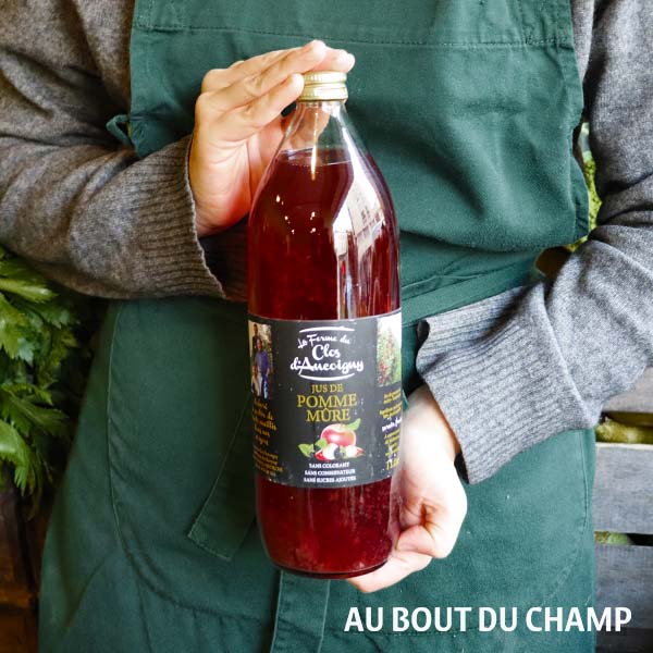 Jus de pomme-mûre